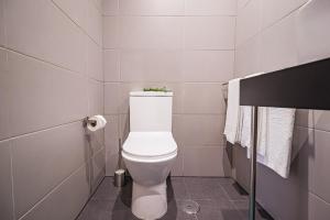 Ванная комната в Buganvilias Do Meco Guest house