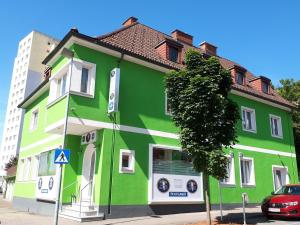 Budynek, w którym mieści się apartament