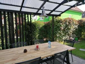Ogród w obiekcie City Apartment Vasiri