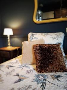 Postel nebo postele na pokoji v ubytování Hotel Ter Polders