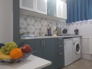 Kuchyň nebo kuchyňský kout v ubytování Calea Victoriei Residence