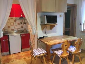 Η κουζίνα ή μικρή κουζίνα στο Monolocale DORI