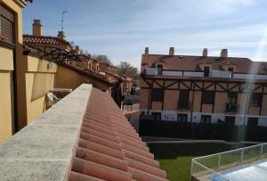 Budynek, w którym mieści się apartament