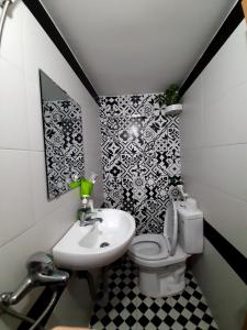Homestay Xì Trum的一间浴室