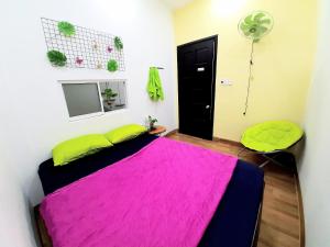 Homestay Xì Trum客房内的一张或多张床位