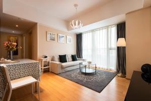Posezení v ubytování S6 Service Apartment（Chengdu Chunxi Road Taikoo Li Branch）