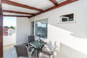 Balkón alebo terasa v ubytovaní Apartments Keran