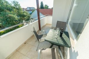 Balkón alebo terasa v ubytovaní Apartments Keran