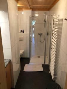 Koupelna v ubytování Appartement Asitz