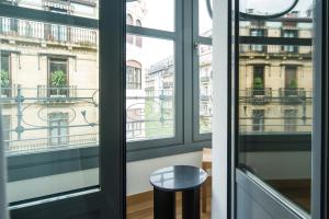 Balkon lub taras w obiekcie Hotel Arbaso