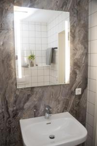 Koupelna v ubytování Landgasthof-Hotel Zur Linde