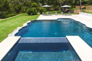 The swimming pool at or near Luxury Villa with Superb Sea Views, Ibiza Villa 1054