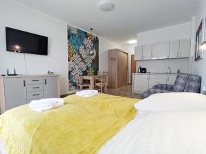 Küche/Küchenzeile in der Unterkunft Baltic Home