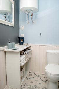 Et badeværelse på Wiedemanni Apartment