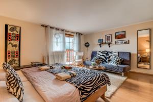 Posezení v ubytování Africa House