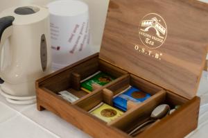 Set per la preparazione di tè e caffè presso Raschötzhof