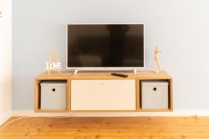 TV a/nebo společenská místnost v ubytování Mittagsblick