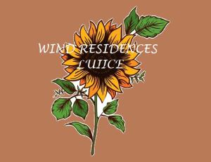a drawing of a sunflower with the words wildfires rule at Wind Residences For Rent - Luiice in Tagaytay