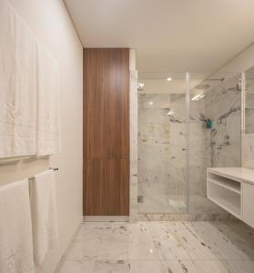 Ett badrum på Lisbon Serviced Apartments - Avenida