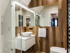 Koupelna v ubytování POD SKOCZNIA SPA Zakopane