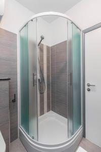 Koupelna v ubytování Apartmani Vesna