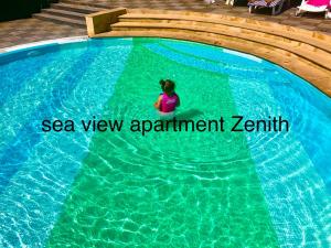 The swimming pool at or close to Sea View NewApartment-Bulgaria-Chernomorets