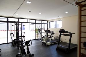 Fitnesscentret og/eller fitnessfaciliteterne på BEN - Flats Completos com Limpeza Diária e Estacionamento Incluso