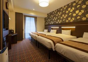 Μια τηλεόραση ή/και κέντρο ψυχαγωγίας στο Hotel Monterey Fukuoka