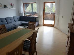 Χώρος καθιστικού στο Ferienwohnung Orths