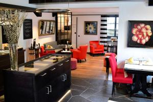 Зона вітальні в Romantik Hotel Schwan