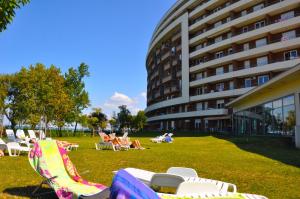 Zahrada ubytování Club218 Holiday Apartman Siófok