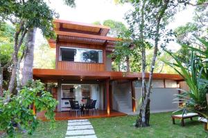 Zahrada ubytování Casa Sabiá encanto e aconchego pertinho do mar