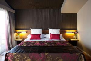 Postel nebo postele na pokoji v ubytování Hotel AF Pesquera