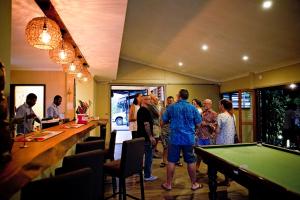 Os clientes hospedados em The Espiritu