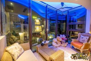 Area soggiorno di ING Spa B&B