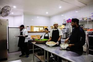 Os clientes hospedados em The Espiritu