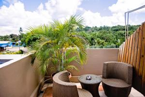 Uma varanda ou terraço em The Espiritu