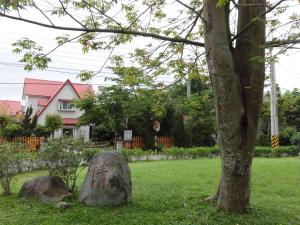 Zahrada ubytování Shiang Ching Home Stay