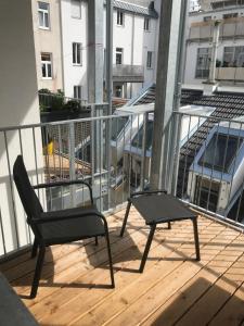 Balkon lub taras w obiekcie Heart of Ottakring