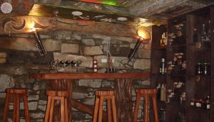 Lounge nebo bar v ubytování Bilovoddya Hotel