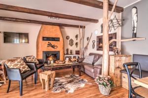 Posezení v ubytování Africa House