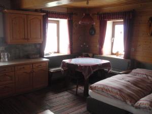 Postel nebo postele na pokoji v ubytování Ferienwohnung am Rettlhof