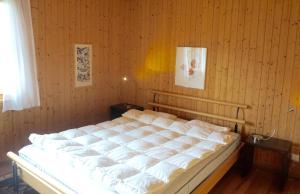 Säng eller sängar i ett rum på Ferienhaus Kuster