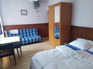 Posteľ alebo postele v izbe v ubytovaní Pokoje Gościnne Irena
