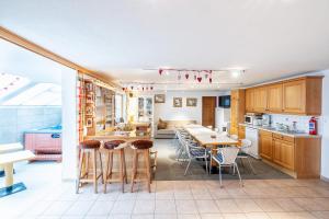Kuchyňa alebo kuchynka v ubytovaní Ferienhaus Sonnrain