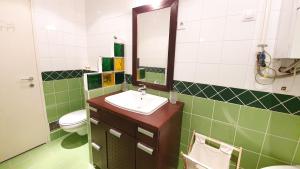Kúpeľňa v ubytovaní Deák Apartman + 20 fotografií