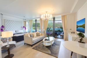 Posezení v ubytování Boutique Hotel Vissi d'Arte + 37 fotografií