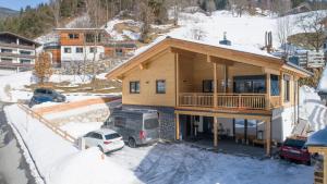 L'établissement Chalet Glemmtal - Haus Bergblick en hiver