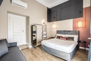 Cama o camas de una habitación en Trevispagna Charme
