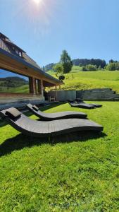 Zahrada ubytování Landhaus Langeck